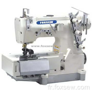 Machine à coudre de verrouillage à plat pour la fabrication de boucles de ceinture